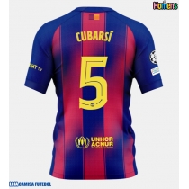 Camisa de Futebol Barcelona Pau Cubarsi #5 Equipamento Principal 2025-26 Manga Curta